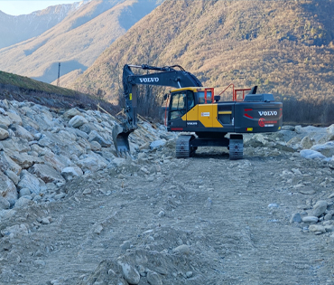 esecuzione di opere fluviali e regimentazioni