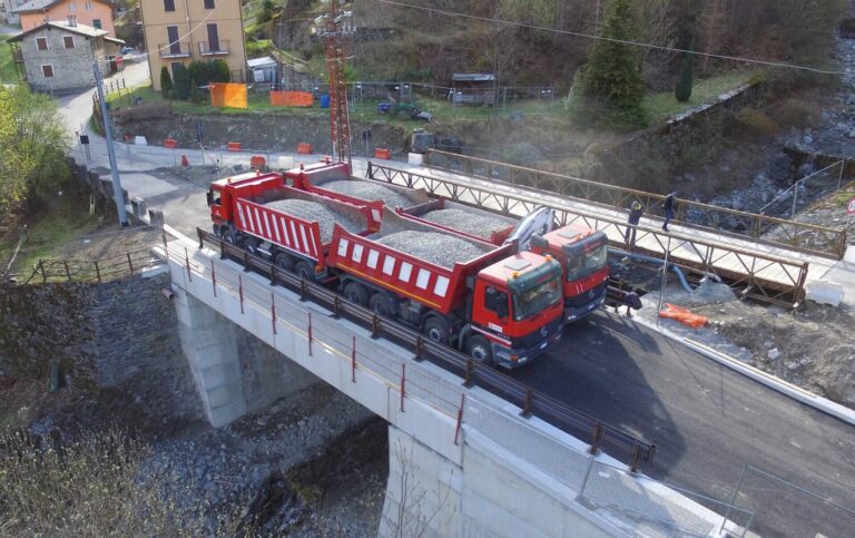realizzazione di nuovo ponte su torrente Margatta